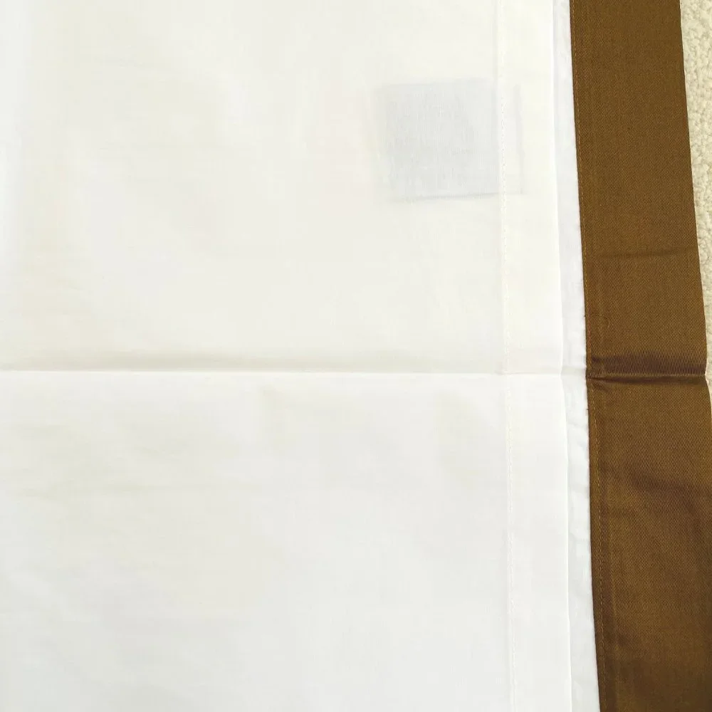 RH Restoration Hardware ITALIAN 1x Bold Border King Sham 24x38